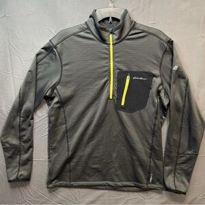 Eddie Bauer Men's Charcoal and Black Performance Jacket